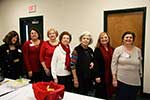 Lynn Cashio, Cheryl Faust, Jerry Gast, Agnes Jones, Anita Garcia, Charlotte Carrigee and Stephanie Tufaro