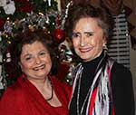 Hostess Stephanie Tufaro and Jean McGovern