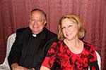 Abbot Justin and Katherine Landry, President of East Jefferson Hospital Auxiliary