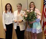 Outstanding Woman of the Year 2025 Patricia Seale with her daughters