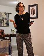 Melissa Monaghan holds last Board Meeting as President