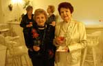 Elsie Manos and Evelyn Smith