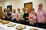 Melinda Bourgeois, Heidi Burke, Dianne Breaux, Kit Lipps, Marion Lacoste, Betty Fritcher, Betty Exnicios and Carol Becklehimer