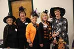 Hostesses for October 2014, Val Spear, Beth Buchler, Carrel Eppling, Caroline Bartolotta and Jean McGovern