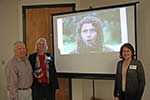 January 2018 Speakers Dr. Mark Henson, Betsy Henson with President Yvonne Perret