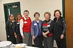 January 2015 Hostesses Peggy Rooney, Dee Dee Lancaster, Sue Rooney, Kit Lipps, Sydney Condon and Debbie Alciatore