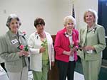 Life Members Beverly Watts, Mary Membreno, Beverly Christina, Coleen Landry