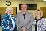 November 2012 Speaker, Jim Bernazani  with Linda Deichmann and Diane Breaux