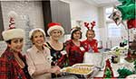 December 2022 hostesses Cindy Enright, Jerri Klein, Ginger Crawford, Leslie Morgan and June Prados