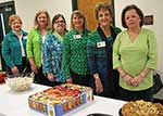 March 2017 hostesses Sharon Kristensen, Diane Currie, Peggy Rooney, Judy Wood, Jennie Bryant and Debbie Alciatore-Empey