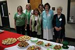 March 2020 Hostesses - Judy Wood, Diane Currie, Jenny Bryant, Charlotte Carrigee, Betty Corbeille and Carel Eppling