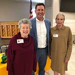 March 2023 Speaker Councilman Scott Walker with President Beverly Randazzo and Program Chairman Lynn Skidmore