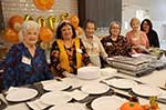 November Hostesses Mary Ellen Leggiro, Darlene Cavaliere, Joy Babin, Melanie Rose, Jerry Gast and Toni Gambino