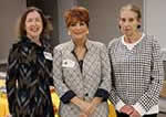 November 2023 Speaker Louisiana State Representative, Polly Thomas,center, and President Elect Melissa Monaghan on left and Program Chairman Lynn Skidmore