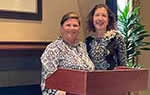 President's Council April-2025 Dee Dee Lancaster welcomes newest member, Melissa Monaghan
