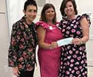 MWC Grant: Cindi Enright, President Dee Dee Enright and GiGi's House Executive