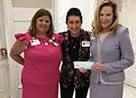 MWC Grant President Dee Dee Lancaster, Cindi Enright and Wounded Warrior Executive