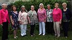 MWC Past Presidents Coleen Landry, Yvonne Perret, Cindy Garic, Melanie Rose, Linda Deichmann, Joy Babin, Jerry Gast and Ginger Crawford