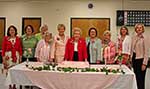 Past Presidents 2019 Yvonne Perret, Fran Puig, Linda Deichmann, Iona Myers, Ginger Crawford, Beverly Christina, Melanie Rose, Carrel Epling, Judy Wood and Coleen Perilloux Landry