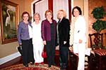 Maxine Goodman, Val Spears, Cindy Sevin, Caroline Bartolotta and Yvette Perret