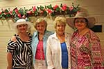 Picnic 2017 Charlotte Carrigee, Elsie Manos, President Carrel Epling and Stephanie Tufaro